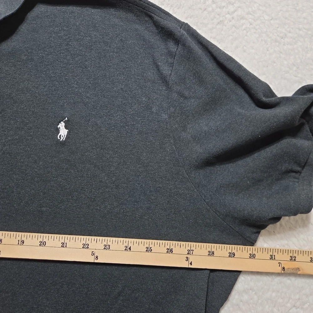 Polo Ralph Lauren Polo Men's Size XXL Black Shirt 100% Cotton Classic Preppy